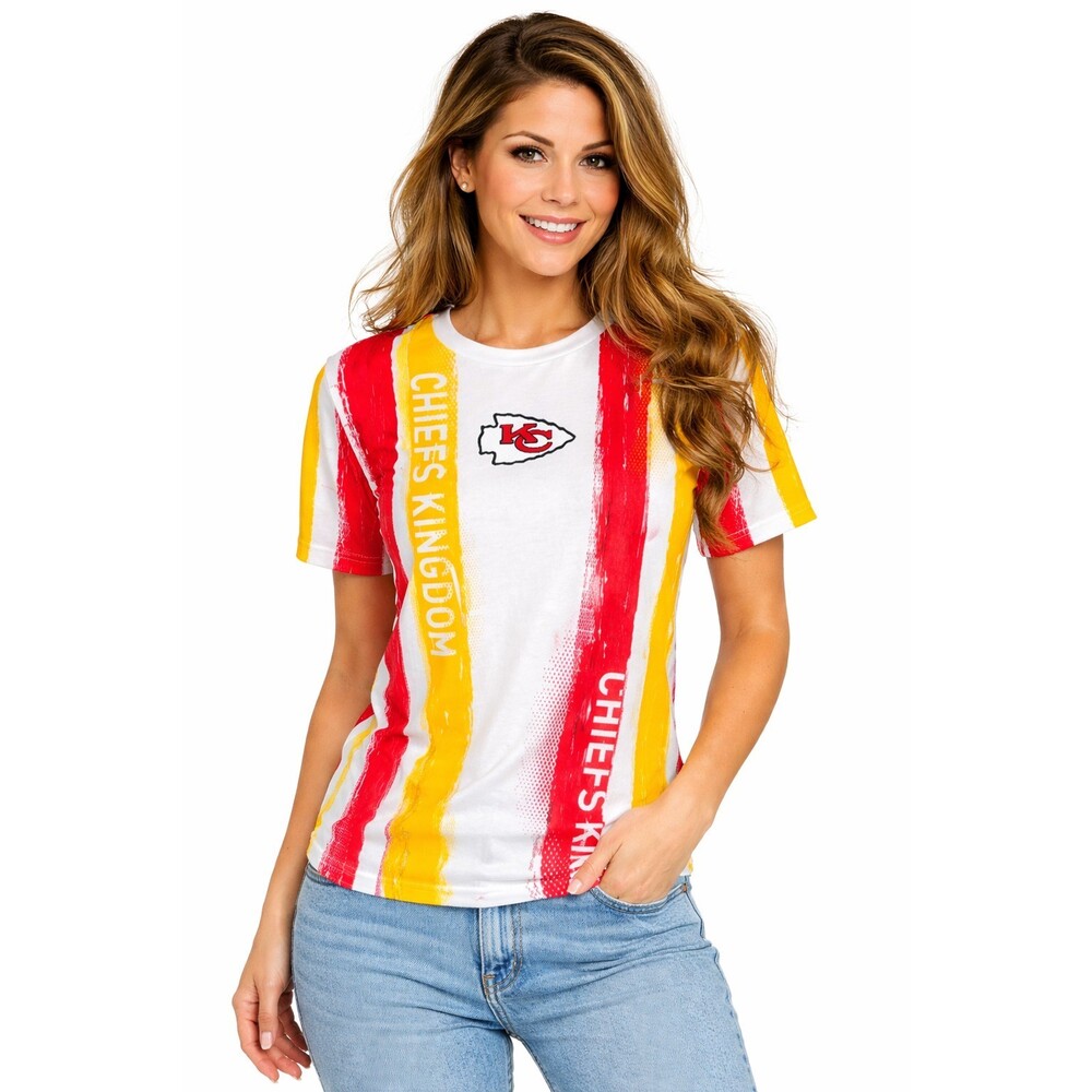 Cute KC Chiefs‎ NFL Team Apparel Women's Size S/M  Kids Size Large NWT B7 New